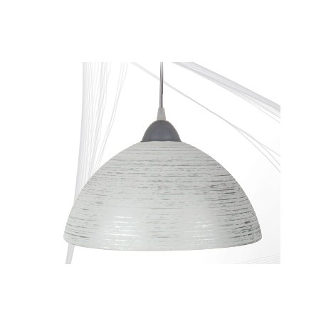 Svítidlo D1 stříbrná spirála
